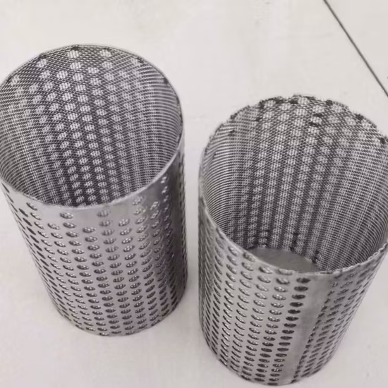 ステンレスフィルターストレーナー金網バケット鋼線メッシュ